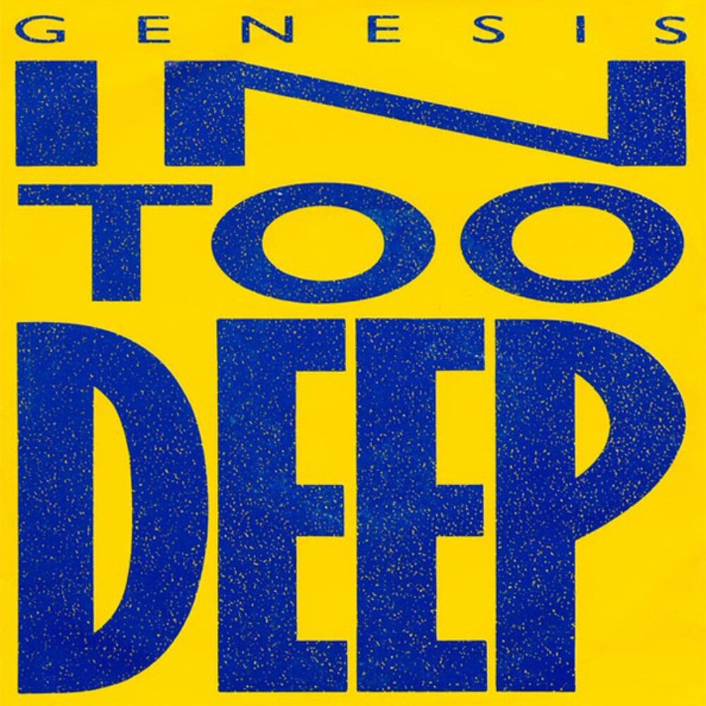 Genesis – In Too Deep Vinyl, 7", 45 RPM, Single, 1986 Rock